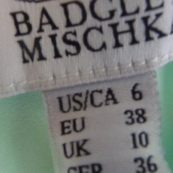 Badgley Mischka Nora 3D Dress Size 6 - Picture 11 of 11